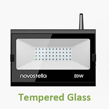 Novostella 6-Pack RGB LED Flood Lights - 60W Dimmable Outdoor Landscape Lighting